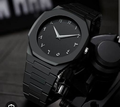 Full Black Aura Quartz Men’s Watch